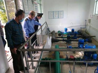 ?？诿捞m區開展集中式供水與污水處理單位疫情防控專項執法檢查，筑牢公共衛生防線